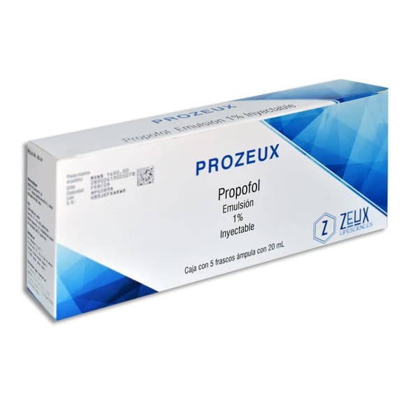 Prozeux Emulsión Iny. 1% C/5 Fcos. Amp. 200 Mg/20 Ml.