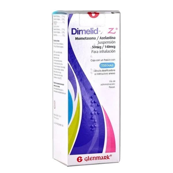 Dirnelid-az Susp. P/inhalación Nasal Fco. C/150 Dosis 50-140 Mcg.