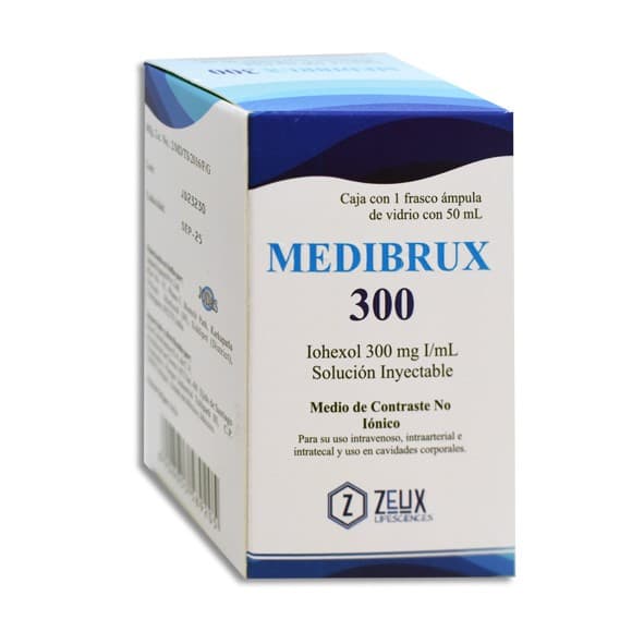 Medibrux Sol. Iny. C/1 Fco. Amp. 50 Ml. 300 Mg/1 Ml.