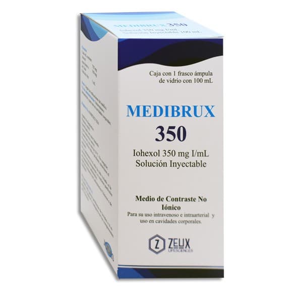 Medibrux Sol. Iny. C/1 Fco. Amp. 100 Ml. 350 Mg/1 Ml.