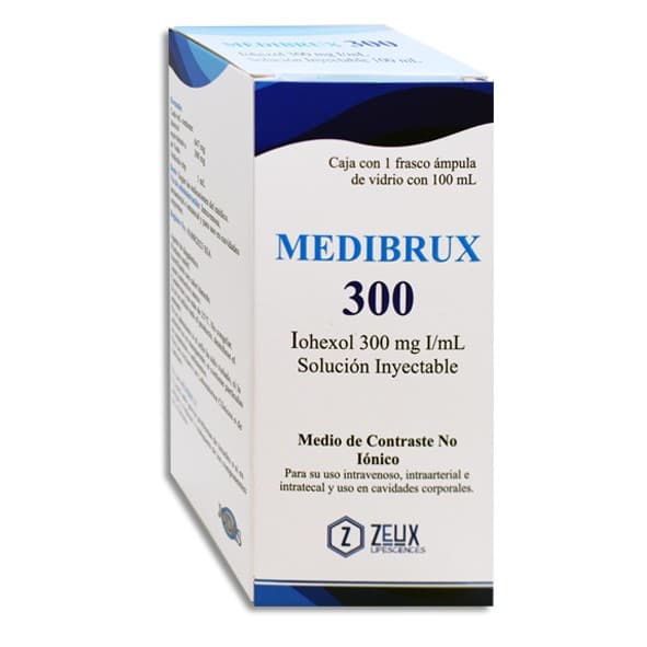 Medibrux Sol. Iny. C/1 Fco. Amp. 100 Ml. 300 Mg/1 Ml.