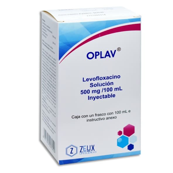 Oplav Sol. Iny. Fco. 100 Ml. 500 Mg/100 Ml.
